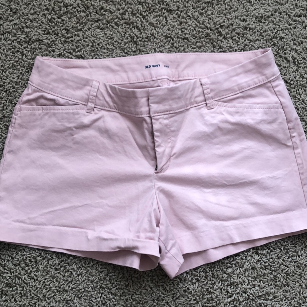 Old Navy pink pixie shorts